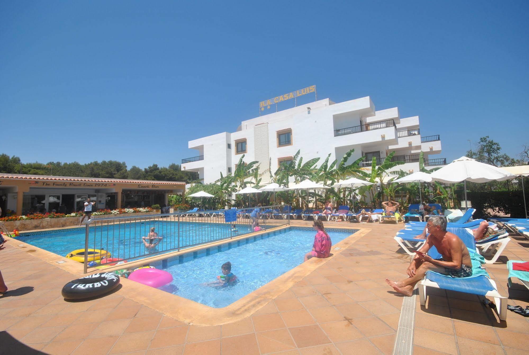 Casa Luis Apartments Santa Eularia des Riu Ngoại thất bức ảnh